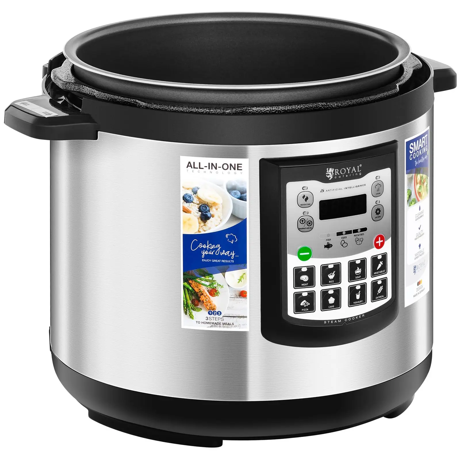 Electric Rice Cooker - 8 Litres - 1,250 W