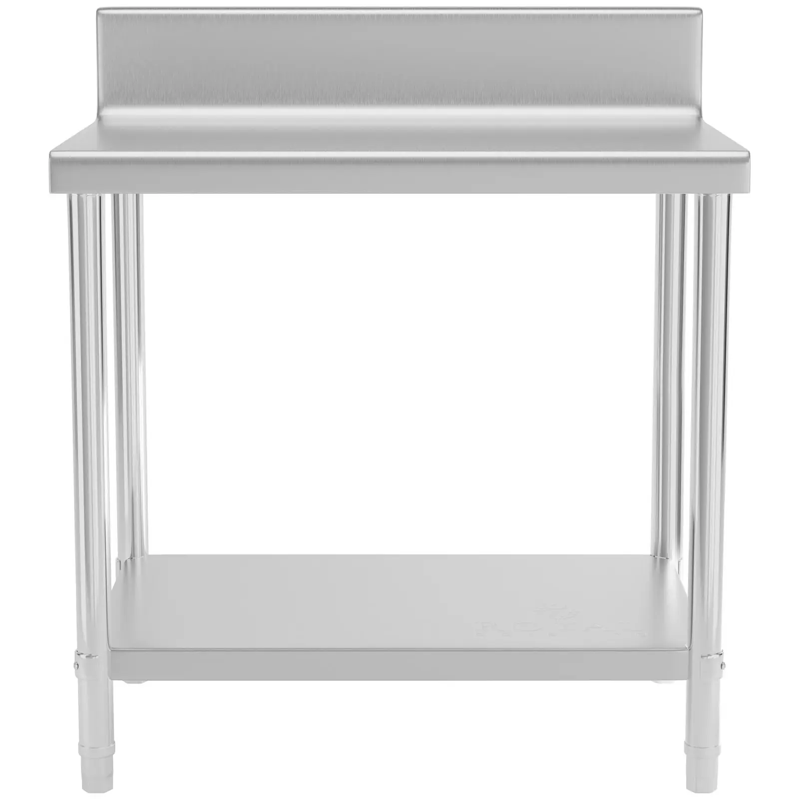 Stainless Steel Work Table - 90 x 60 cm - upstand - 210 kg load capacity