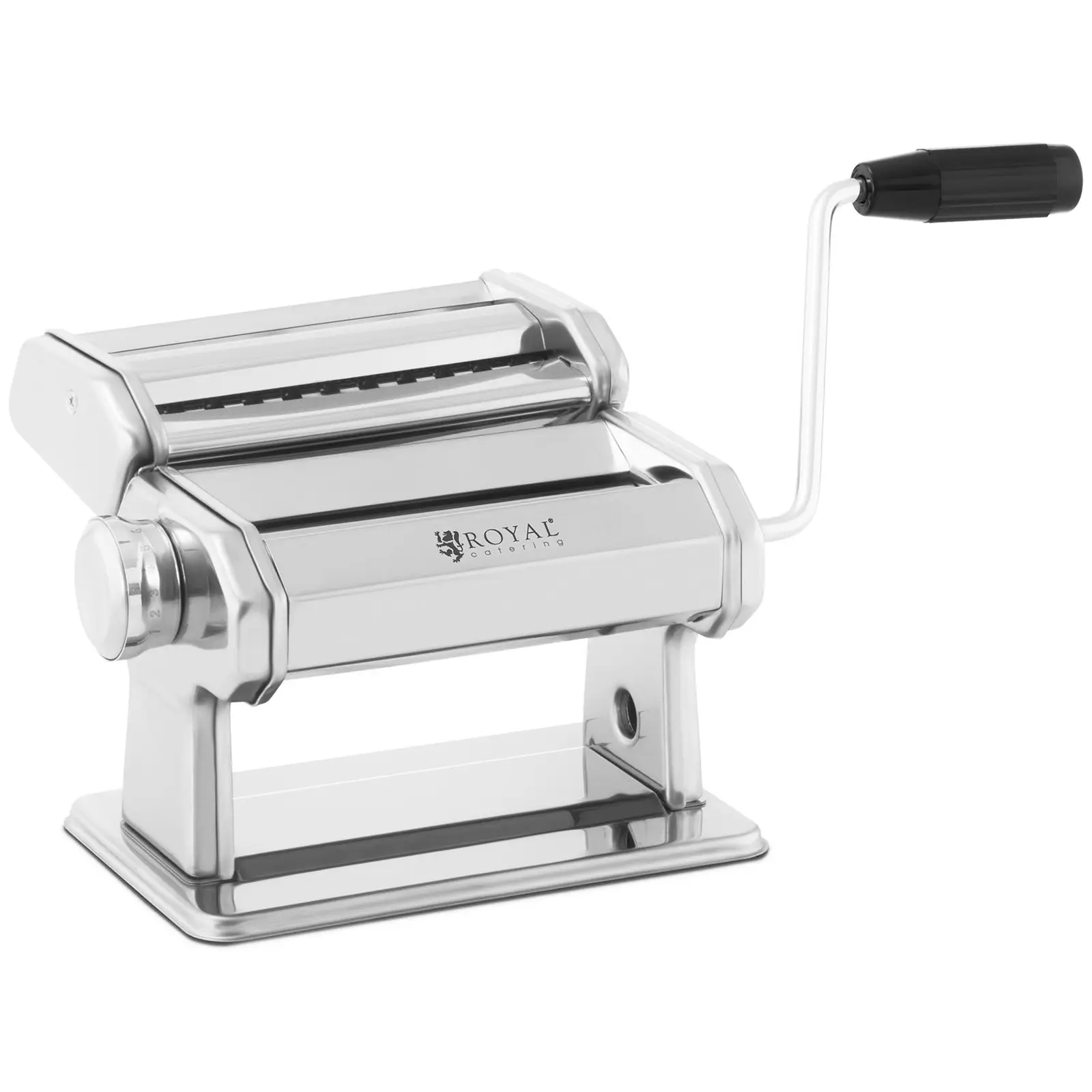 Pasta Machine - 14 cm - 0.5 to 3 mm - manual - removable cutting attachment