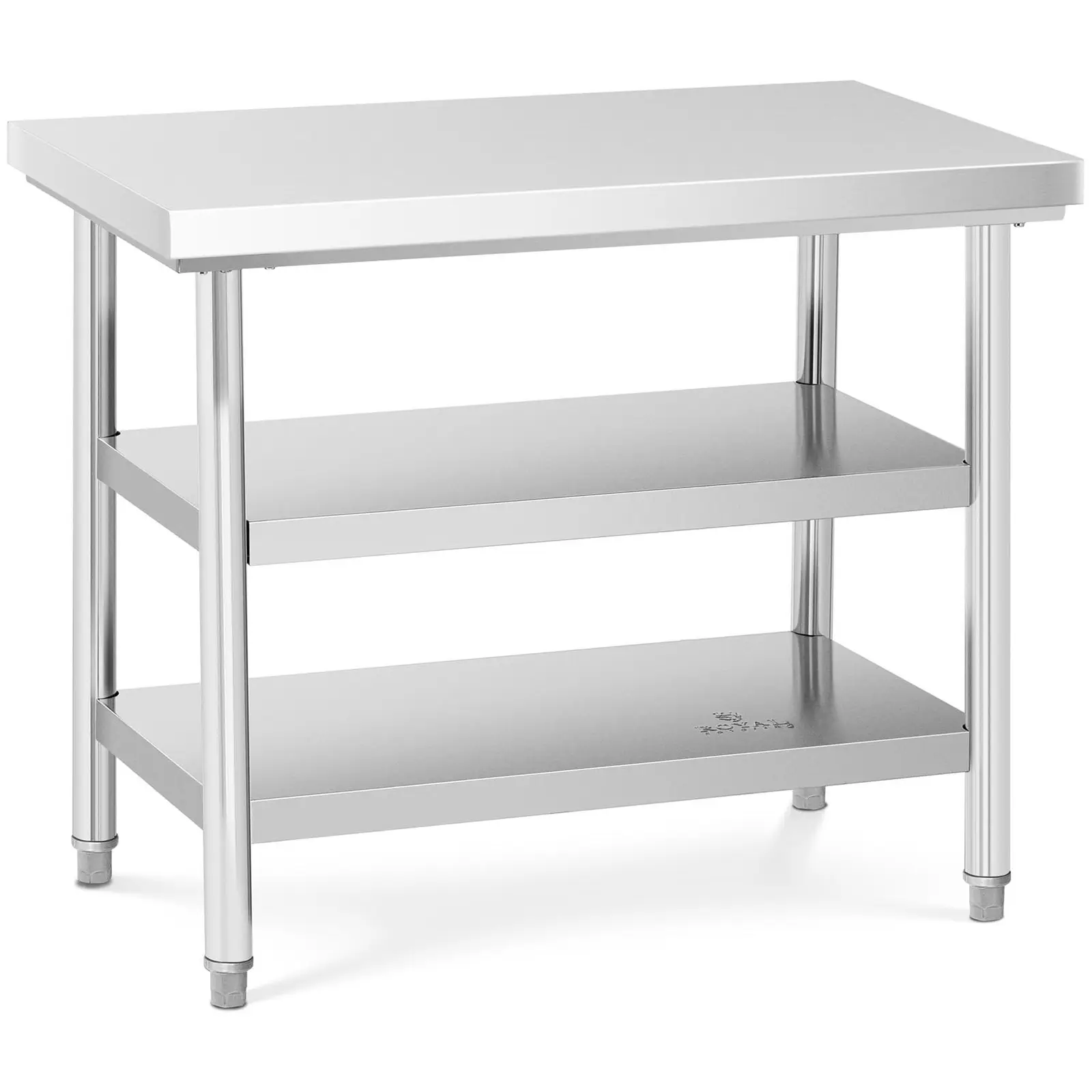 Stainless Steel Work Table- 100 x 60 cm - 600 kg - 3 levels