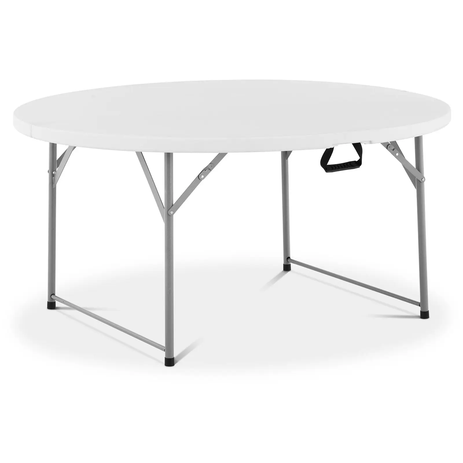 Round Folding Table - ⌀ 1,500 x 740 mm - Royal Catering - 150 kg - indoors/outdoors - White