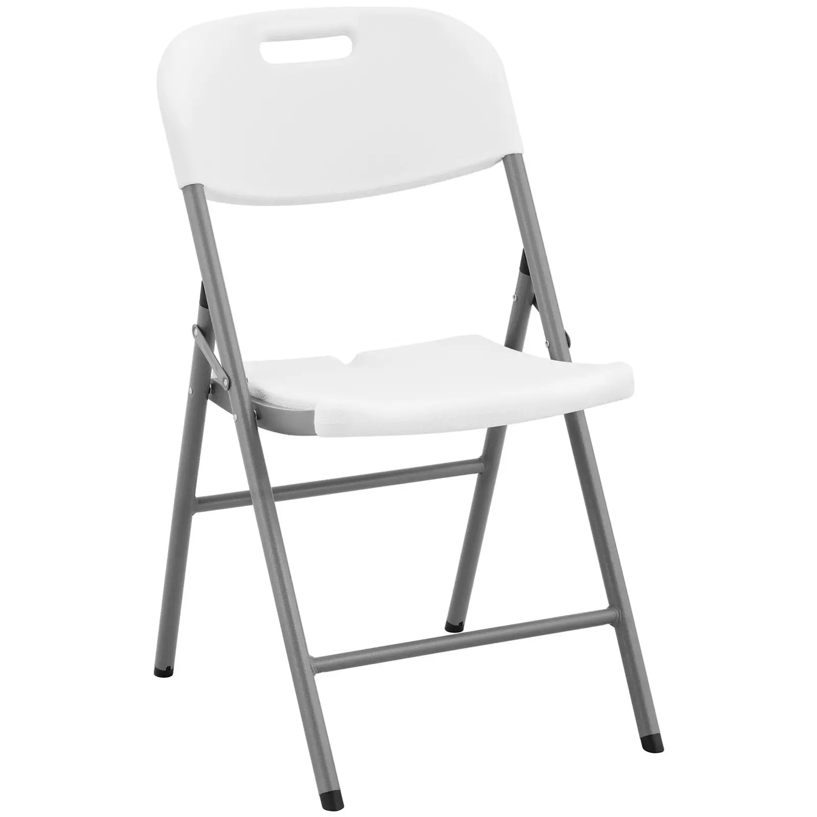 Folding Chairs - set of 4 - Royal Catering - 180 kg - seat area: 40 x 38 cm - white