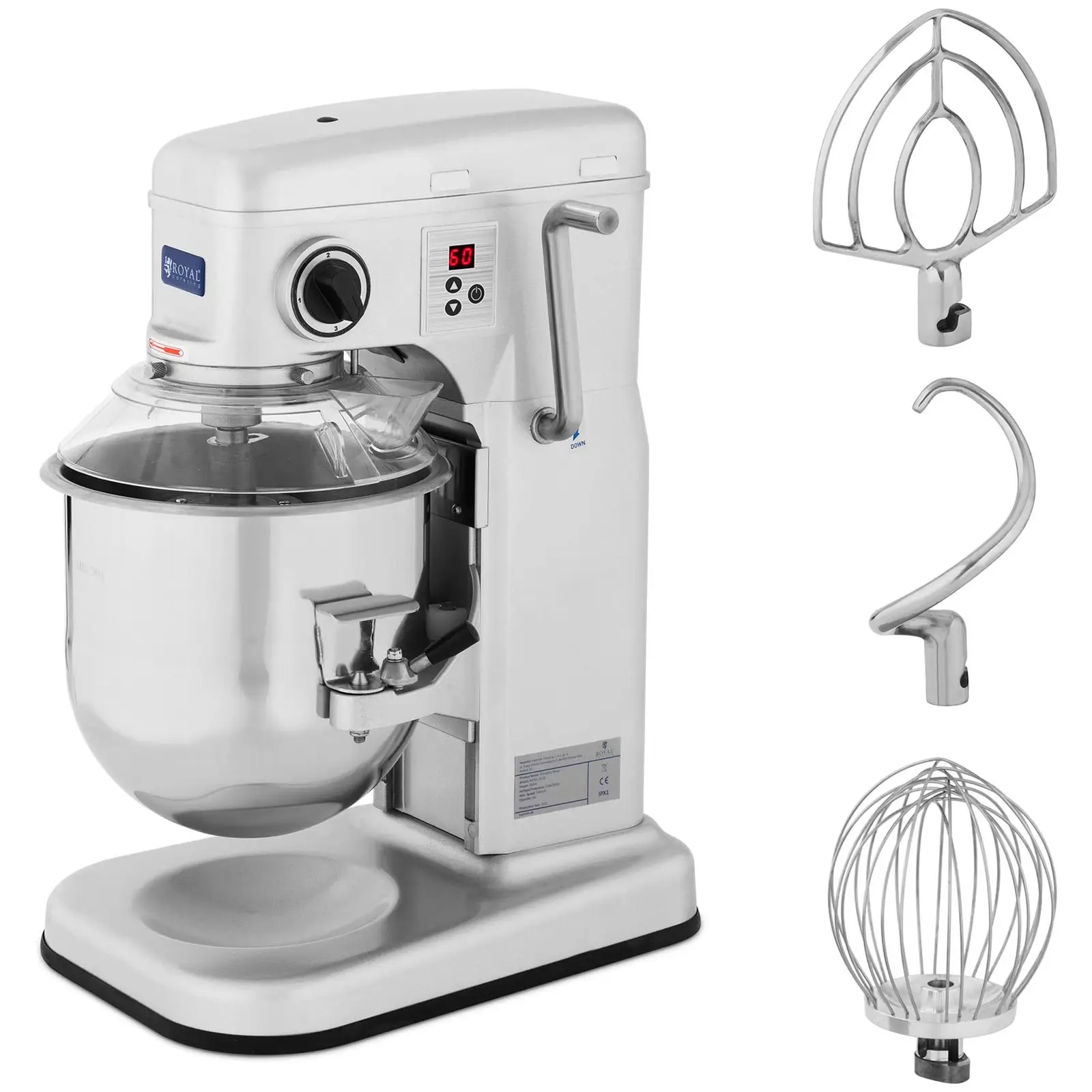 Kneading Machine - 10 L - Royal Catering - 650 W