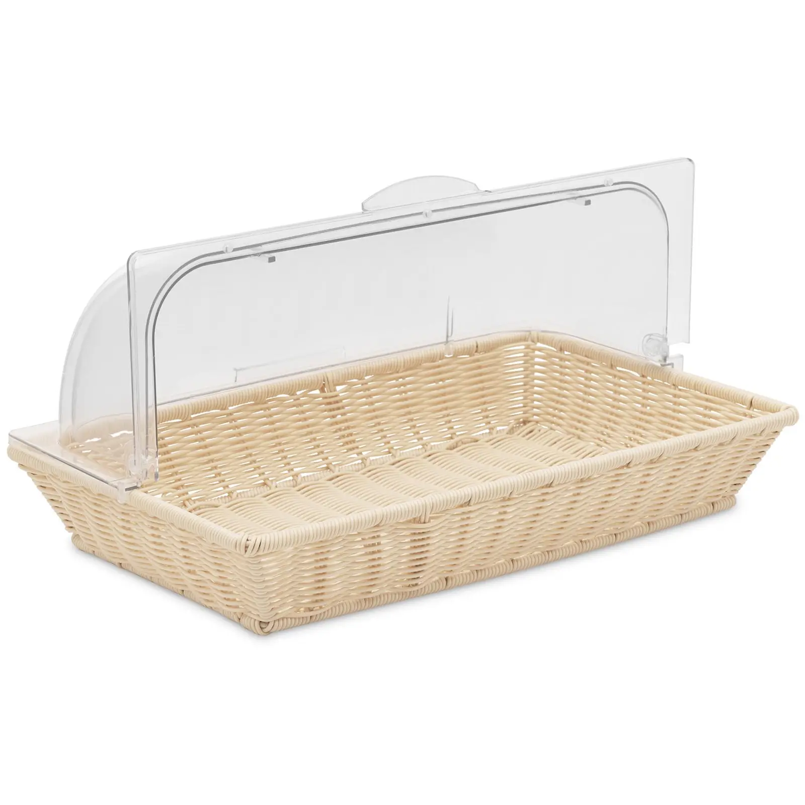Bread Basket - for buffets - with hinged lid - 535 x 325 x 250 mm - Royal Catering