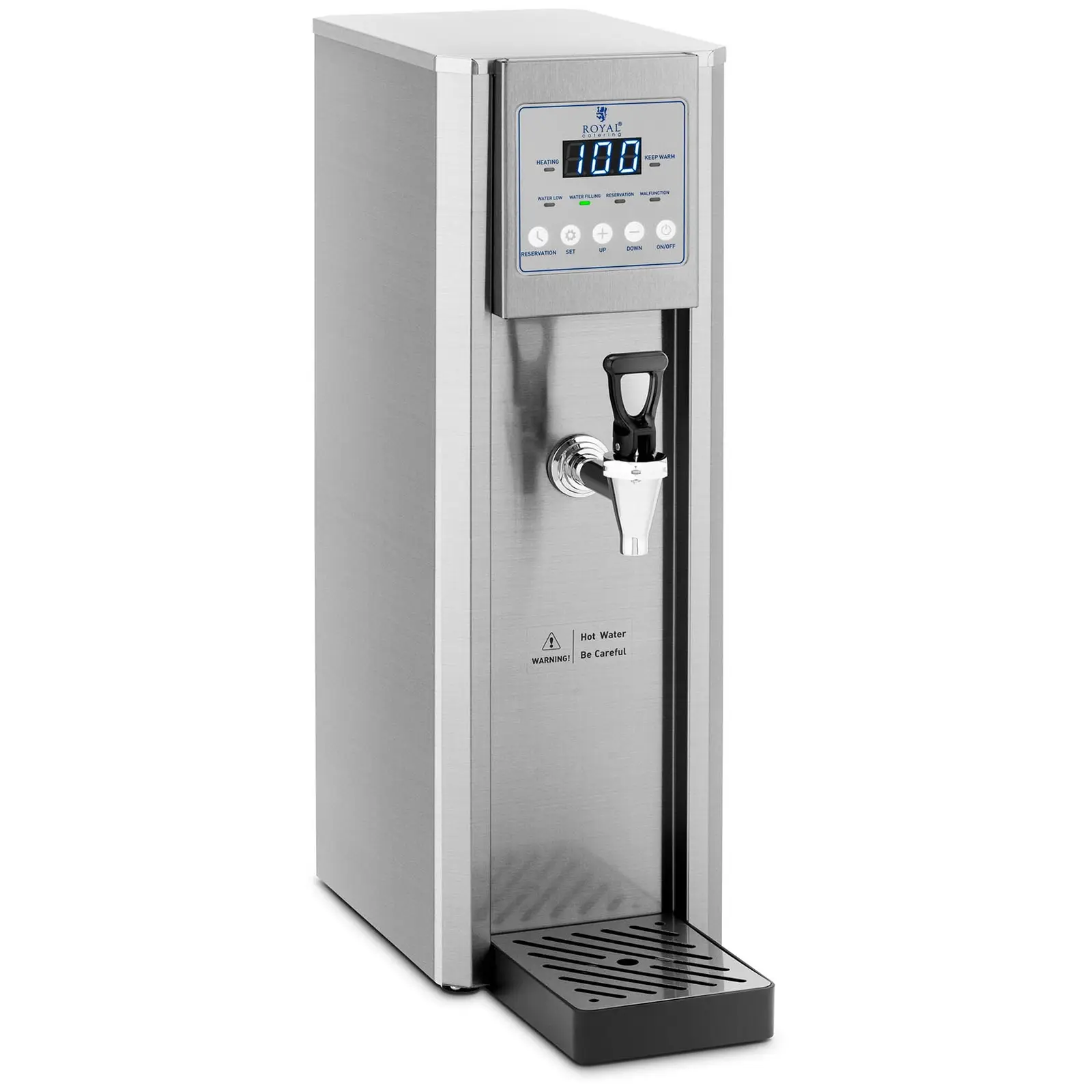 Hot Water Dispenser - 8 L - 2100 W - water connection - Royal Catering
