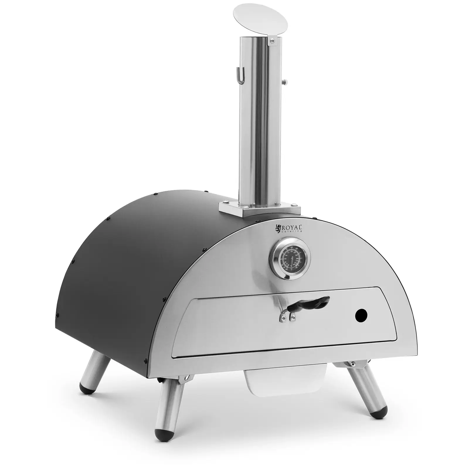 Wood Fired Pizza Oven - Cordierite - 190 ° C - Ø 33 cm - Royal Catering