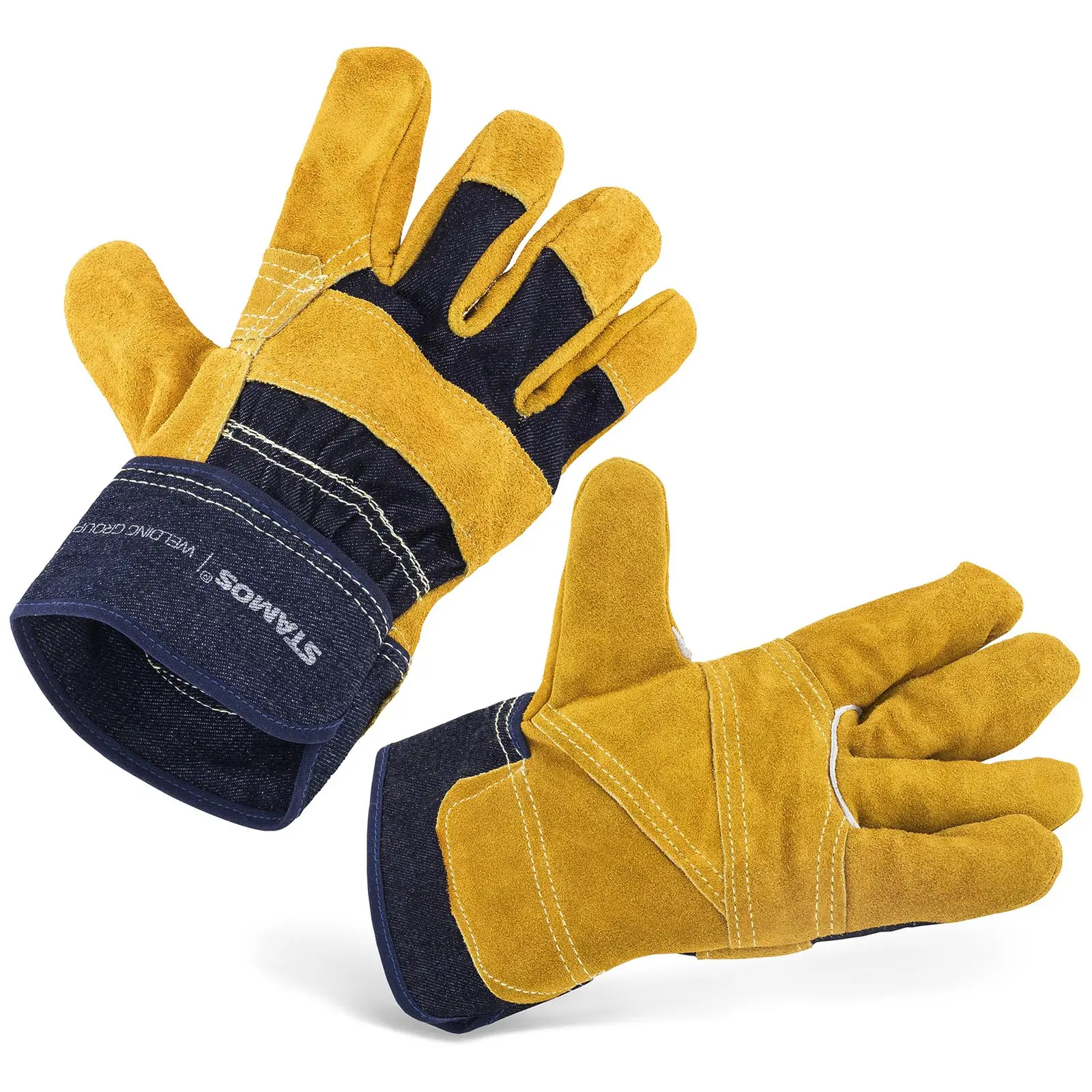 Welding gloves - size. L - lined