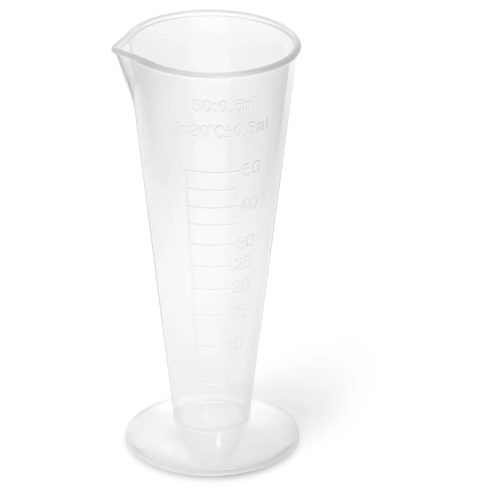 Laboratory Beaker - 10 pcs. - 50 ml - with spout