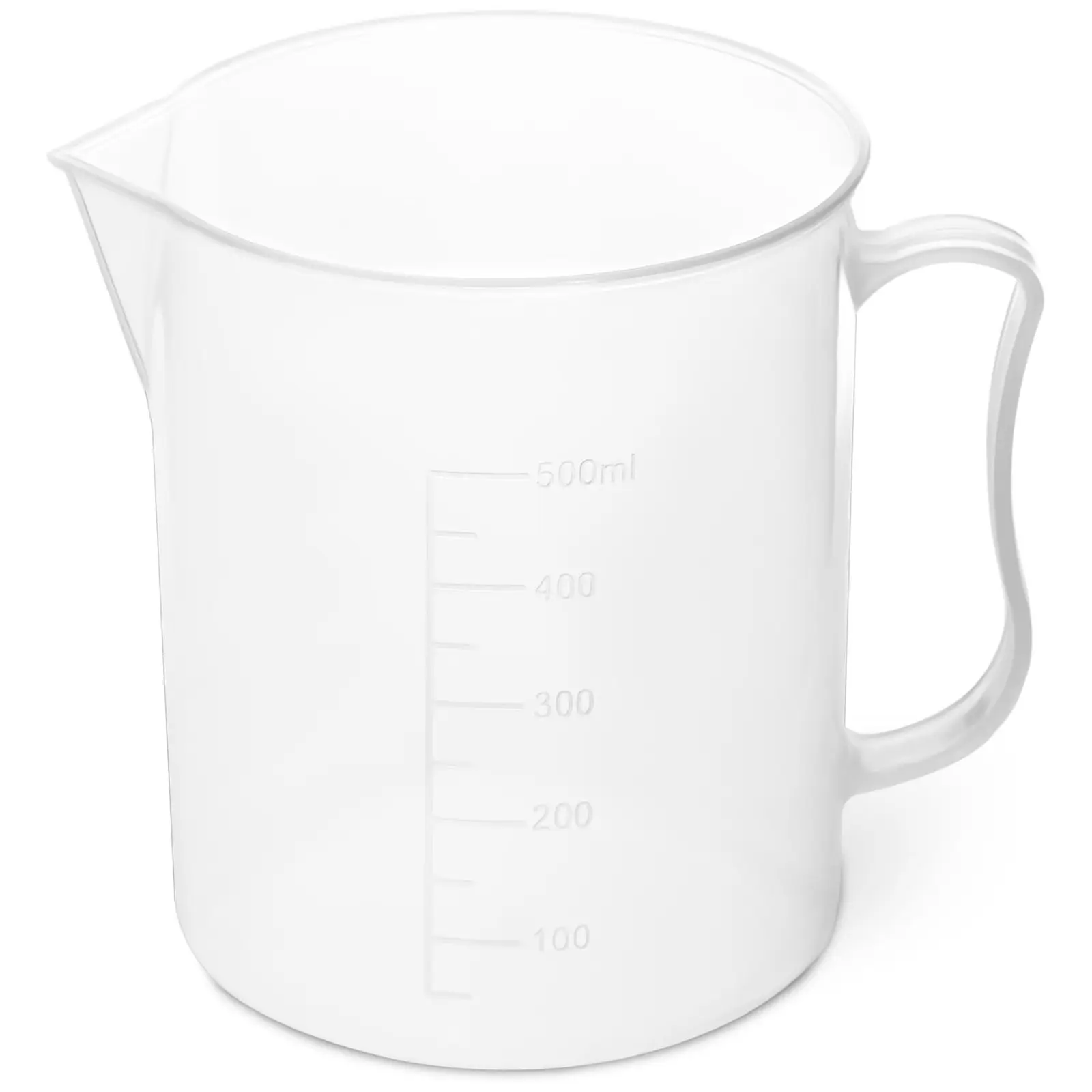Laboratory Beaker - 10 pcs. - 500 ml - with spout and handle
