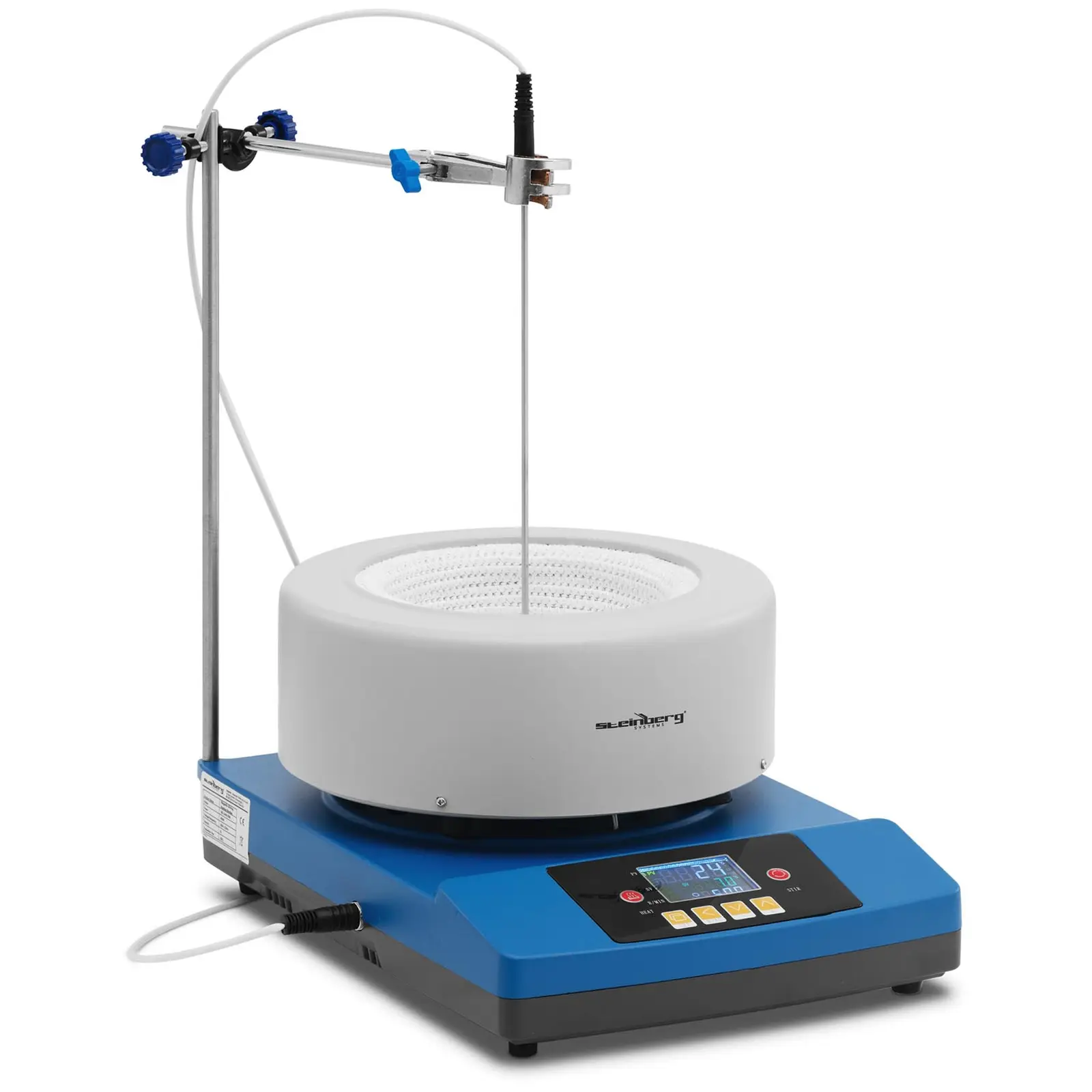 Magnetic Stirrer with Heating Mantle - round bottom flask - 2 L