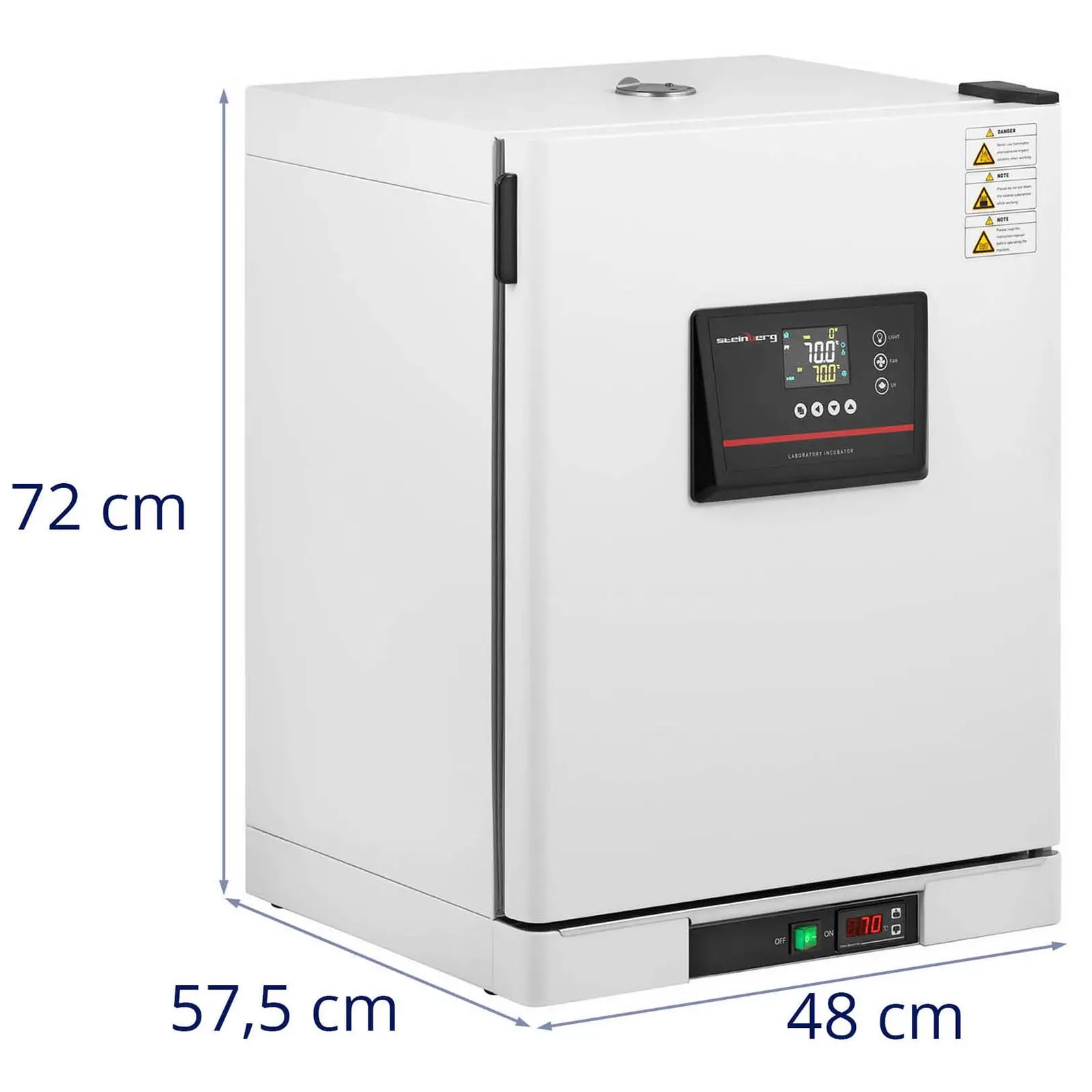 Laboratory Incubator - up to 70 °C - 65 L - air circulation