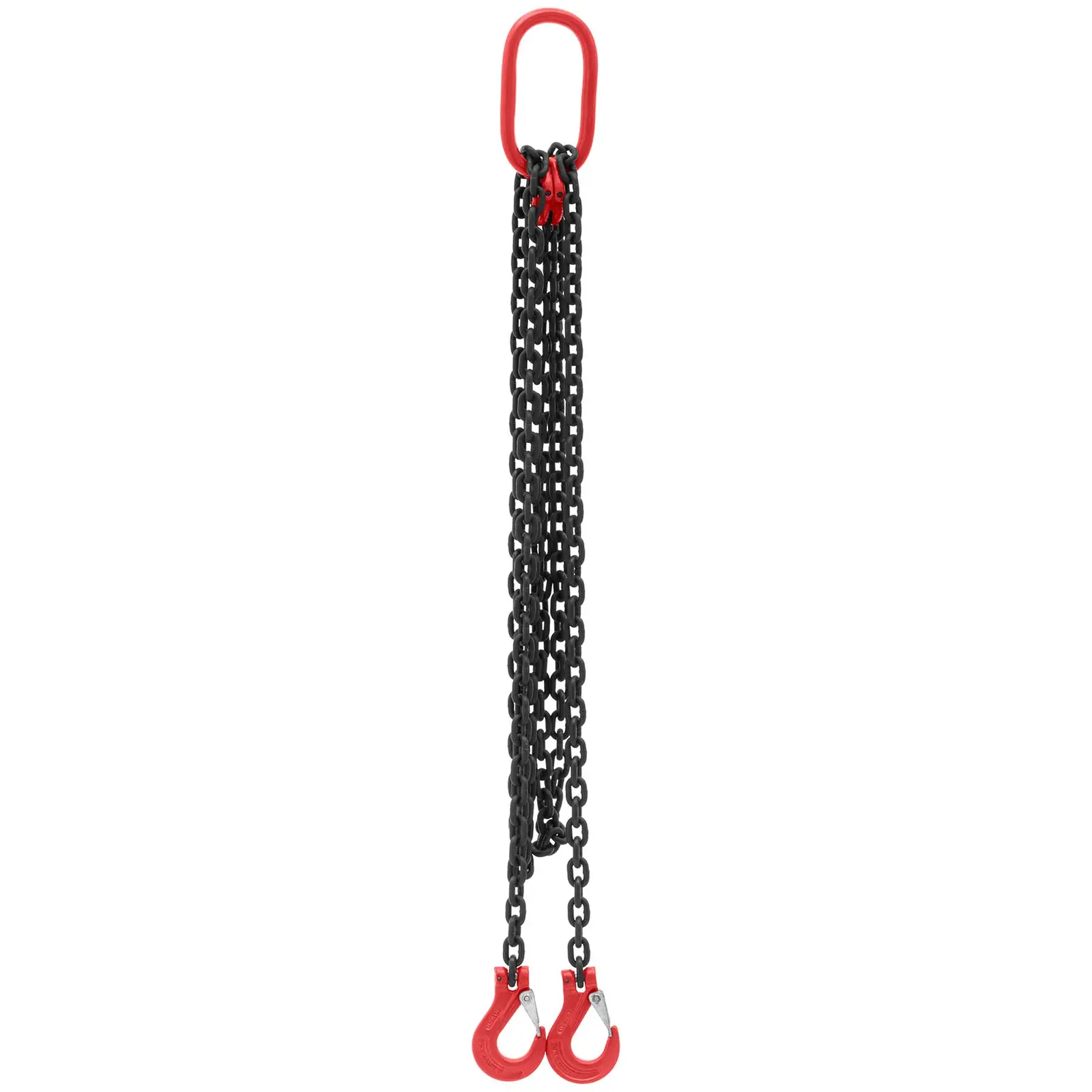 Lifting Chain - 1600 kg - 2 x 2 m - black / red