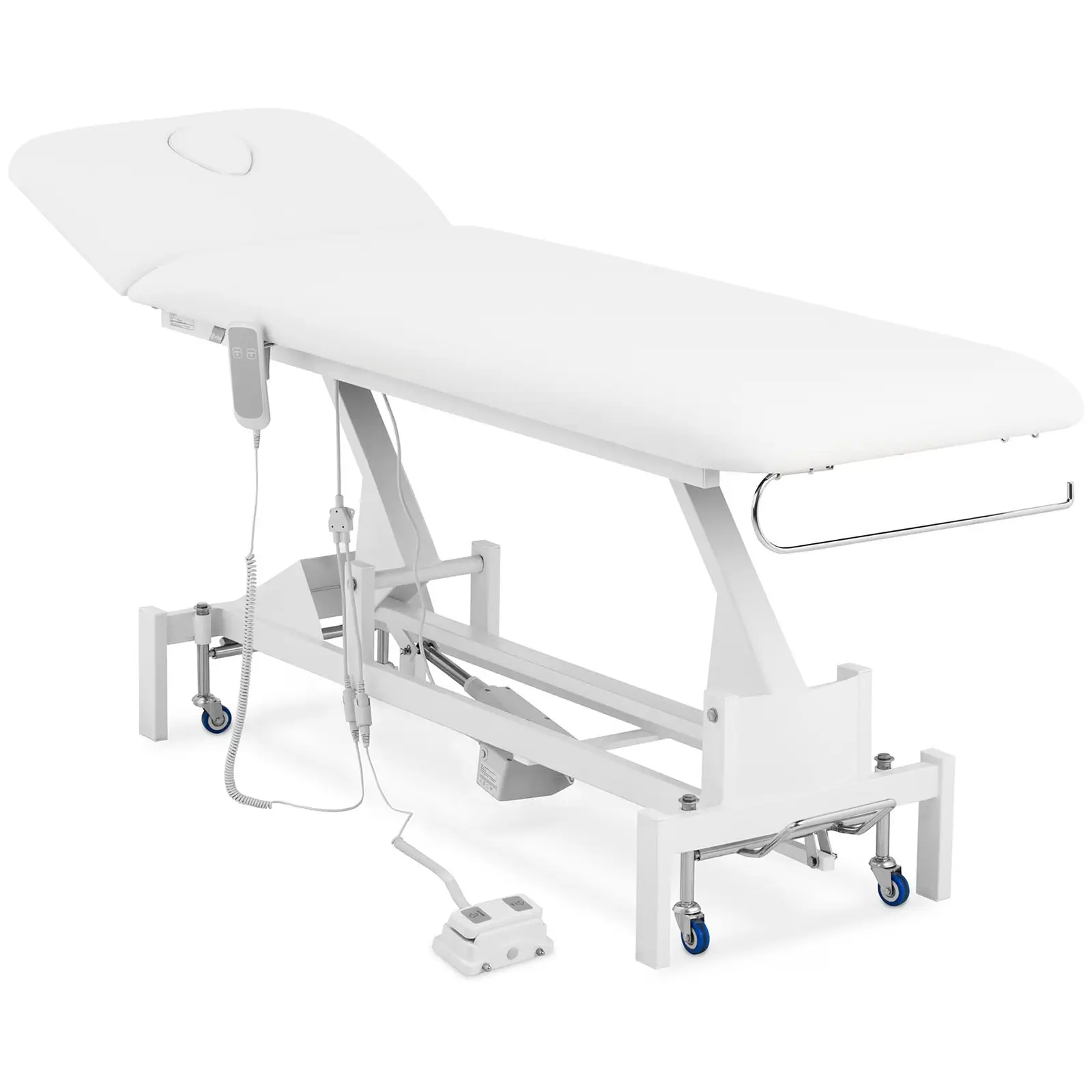 Electric Massage Table - 50 W - 200 kg - White