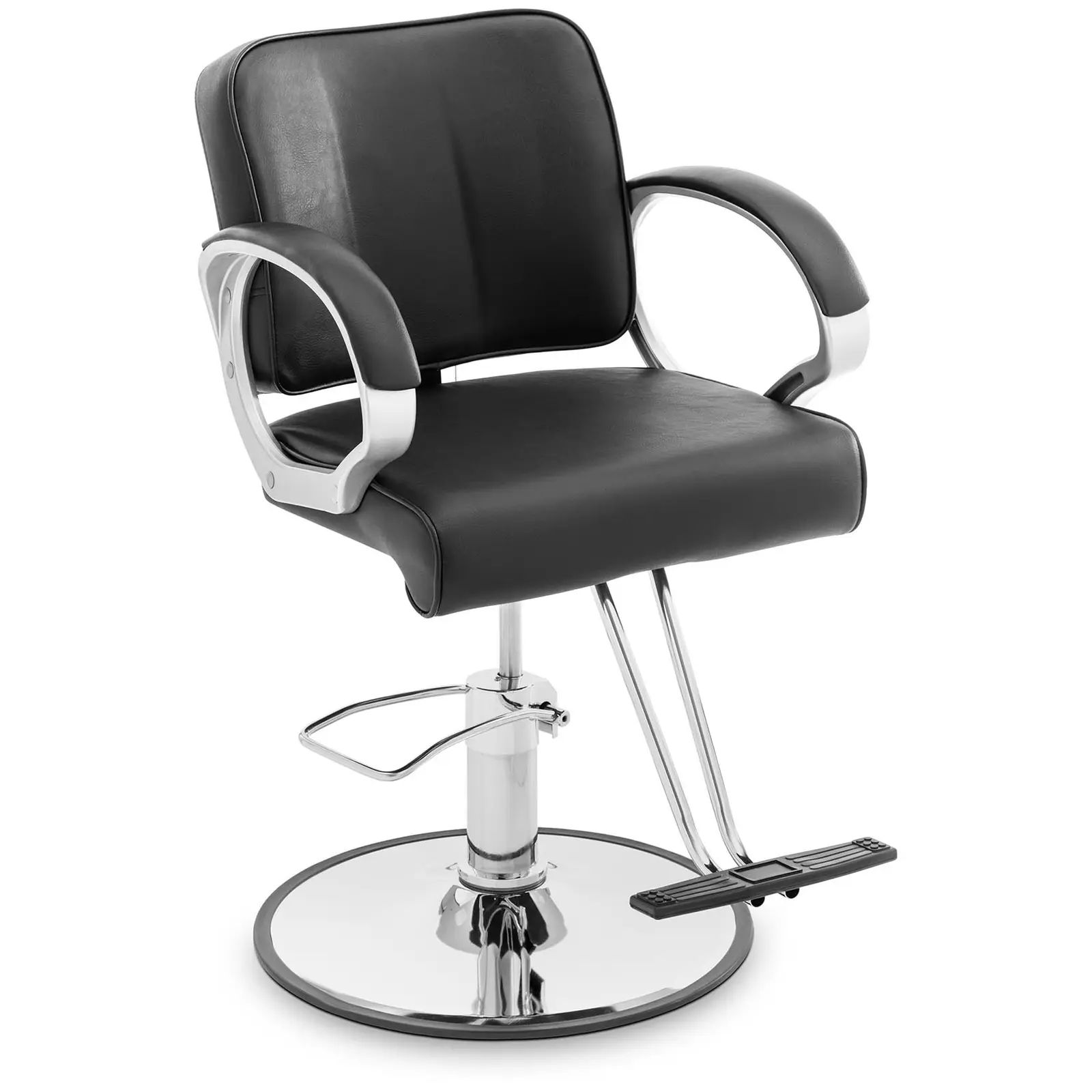Salon chair - T-footrest - 50 - 60 cm - 180 kg - black