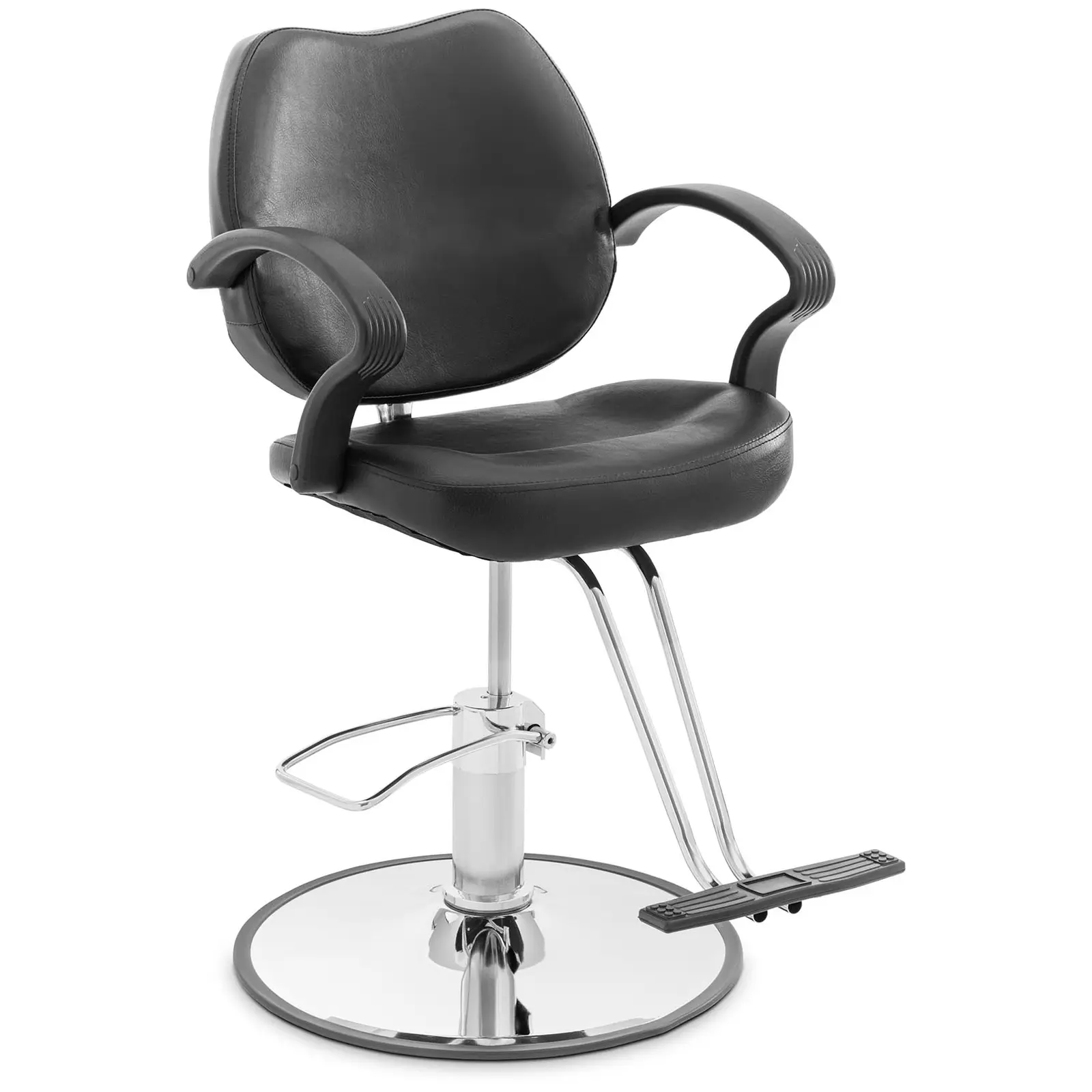Salon chair - T-footrest - 53 - 64 cm - 160 kg - black