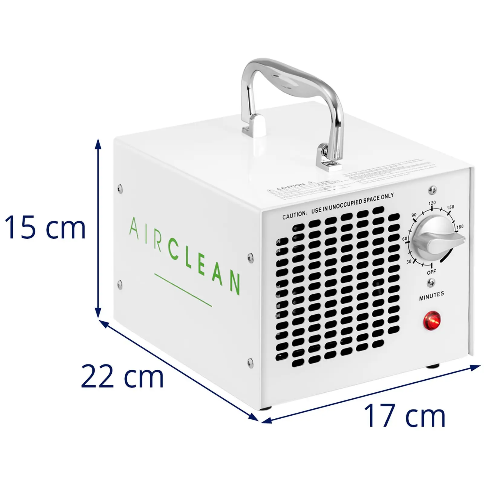 Ozone Generator - 4,000 mg/h - 65 W - timer 180 min