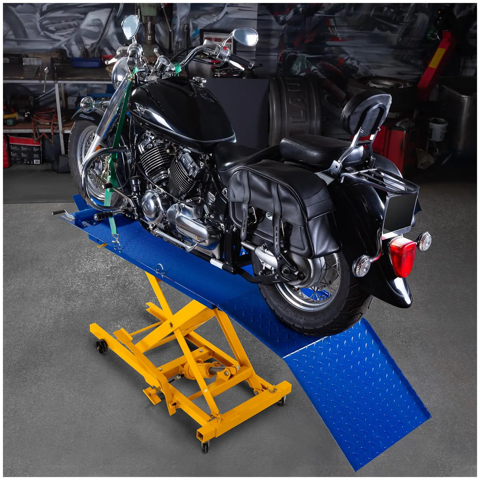 Motorcycle Lift - 360 kg - 175 x 50 cm 
