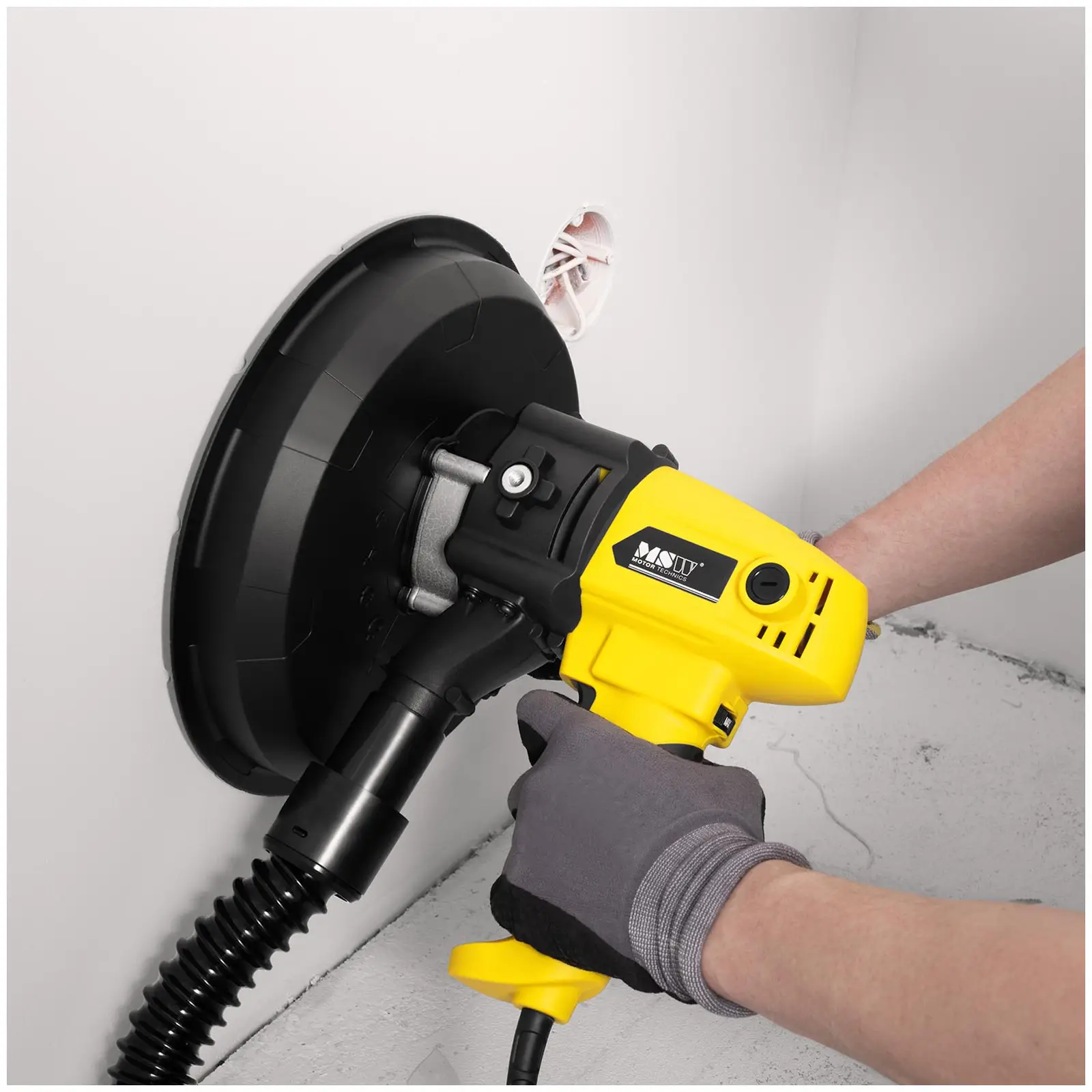 Electric Drywall Sander - 1.010 W - With Dust Bag