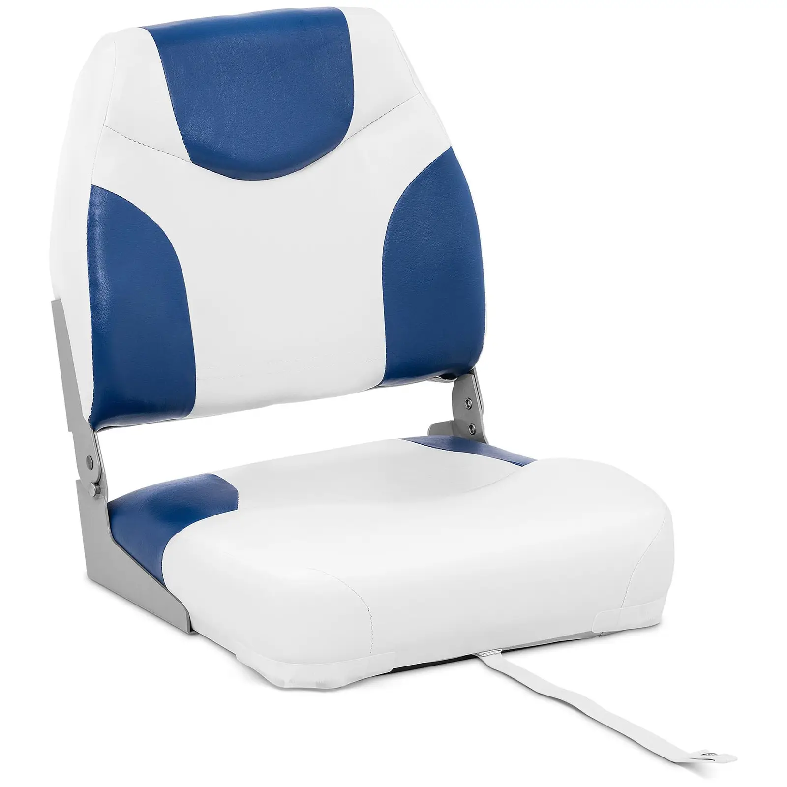 Boat Seat - 40x40x50 cm - white-blue