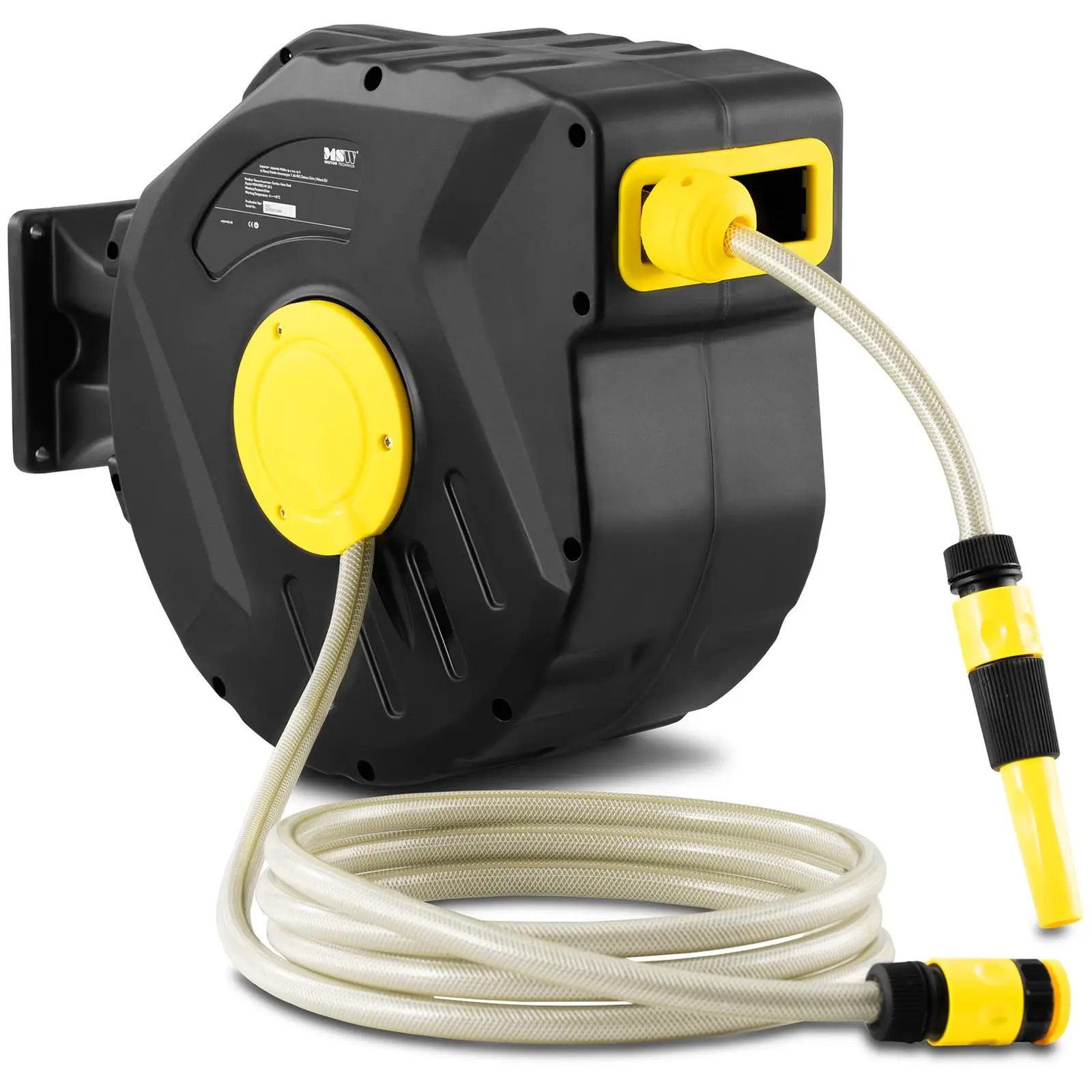 Water Hose Reel - automatic - 20 + 3 m - 8 bar