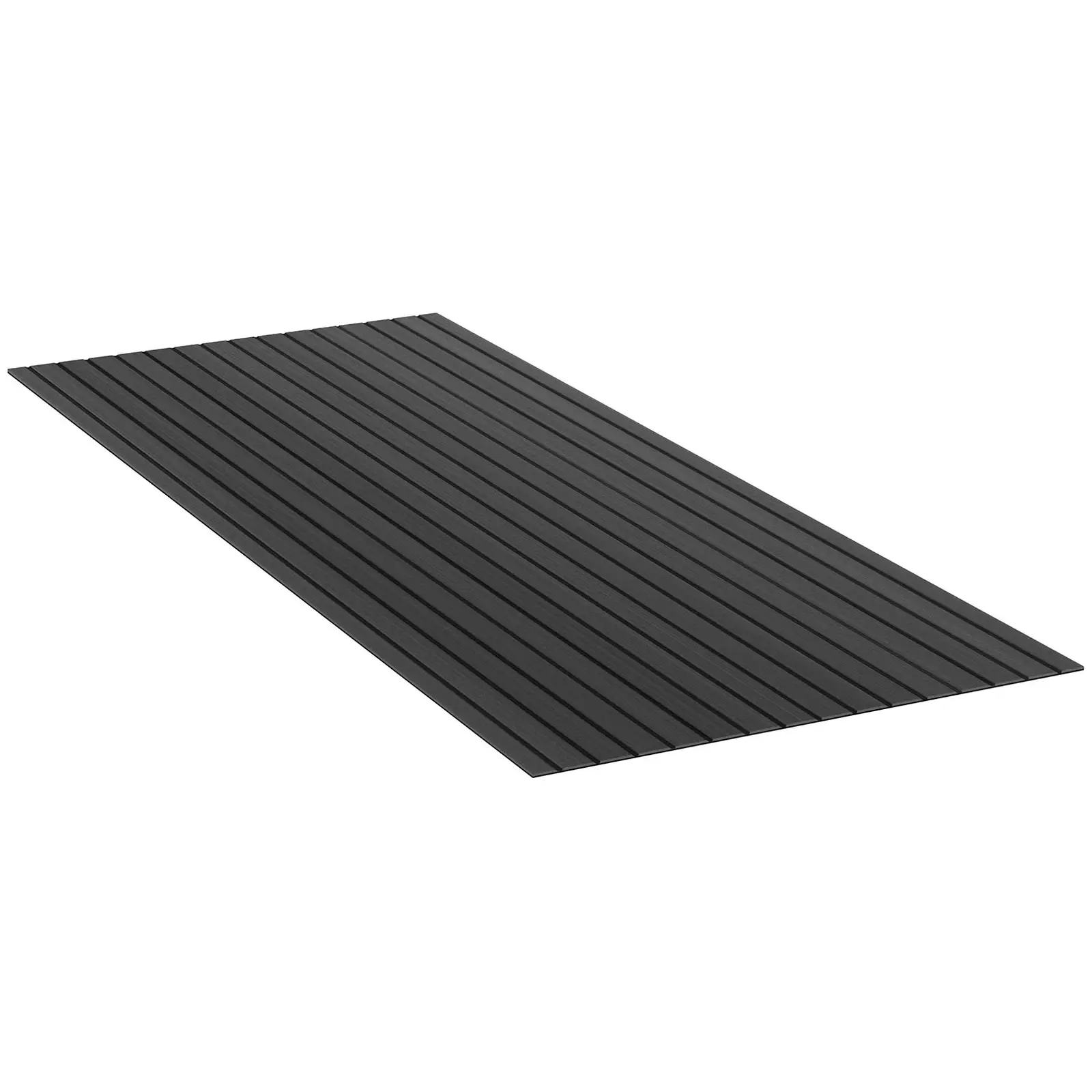 Boat Flooring - 240 x 90 cm - anthracite/black