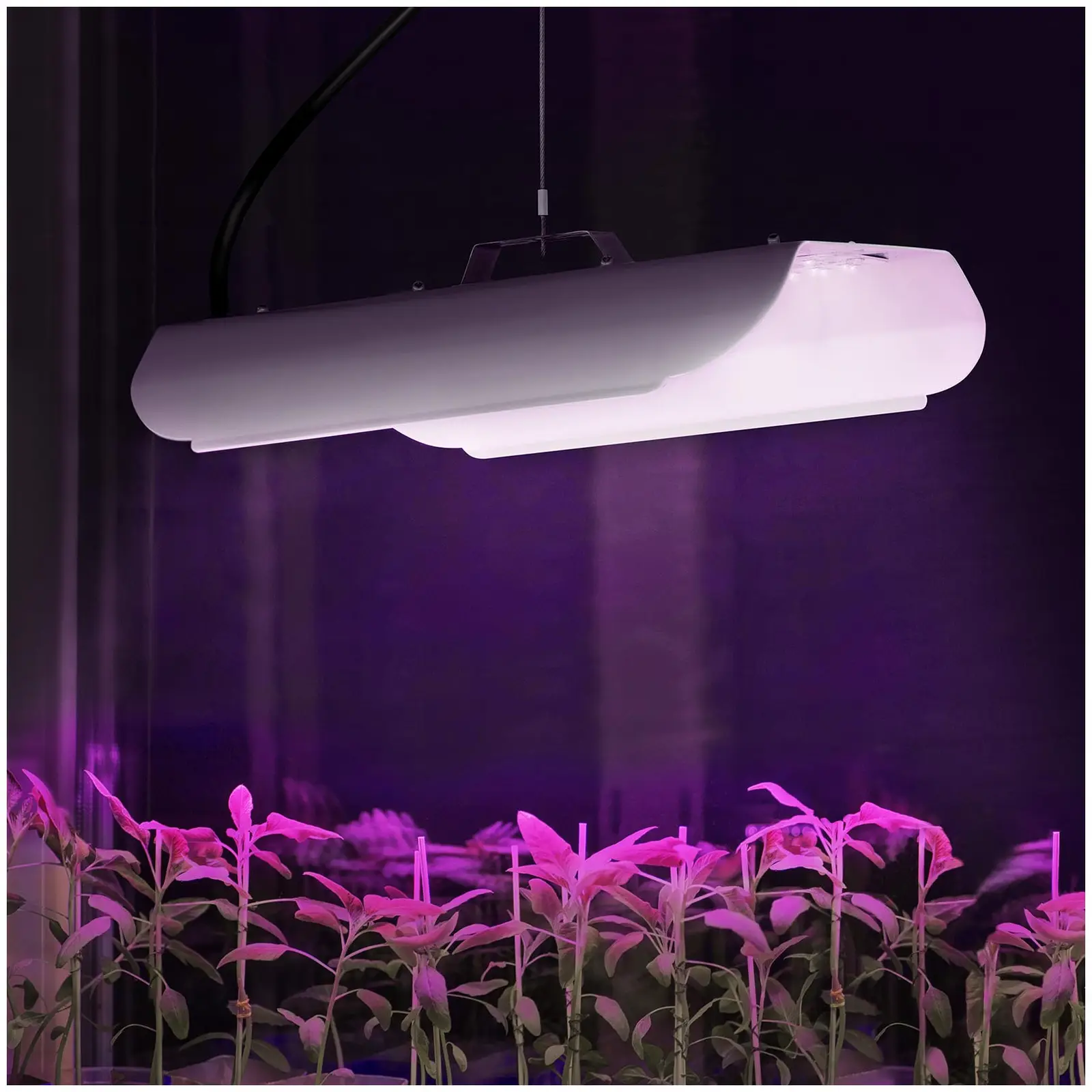 LED grow light - Full spectrum - 100 W - 136 LED - Europlug - 6,000 lumens